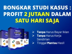 Bongkar Strategi Profit 2 Jutaan Dalam Sehari