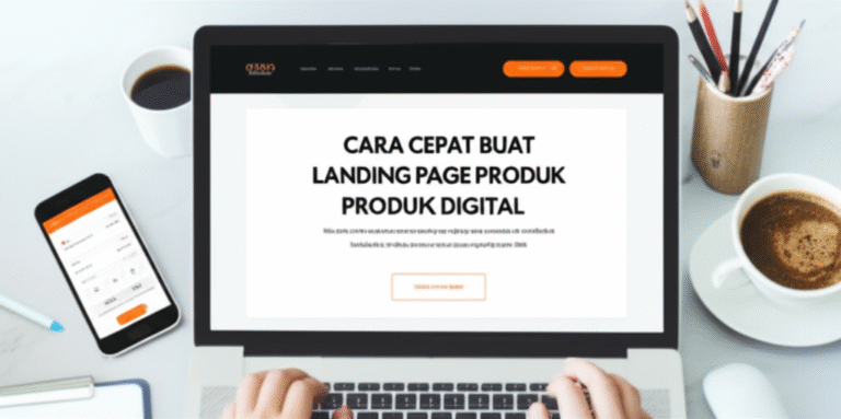 Cara Cepat Buat Landing Page Produk Digital: Dijamin Laris Manis!